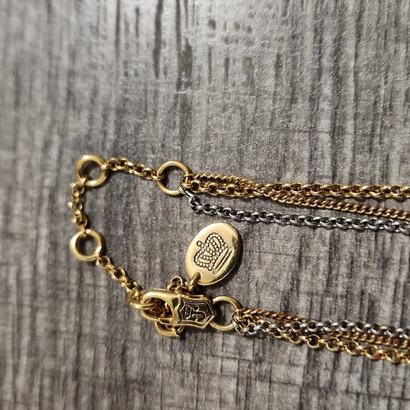 Juicy Couture vintage 3 strand necklace - Picture 3 of 5
